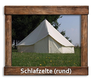 Schlafzelte (rund)